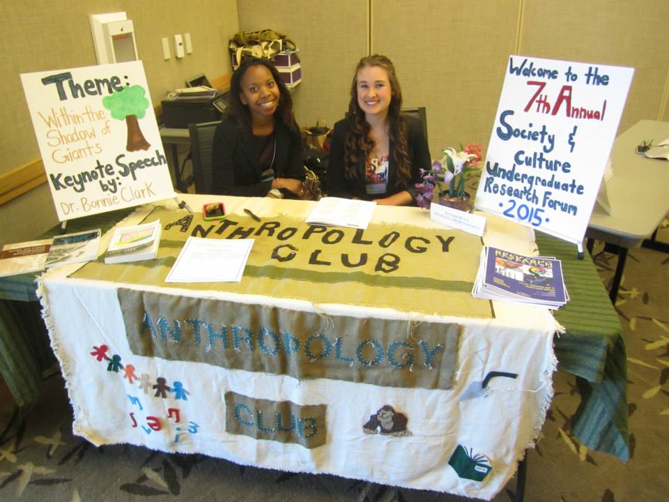 SCURF welcome table