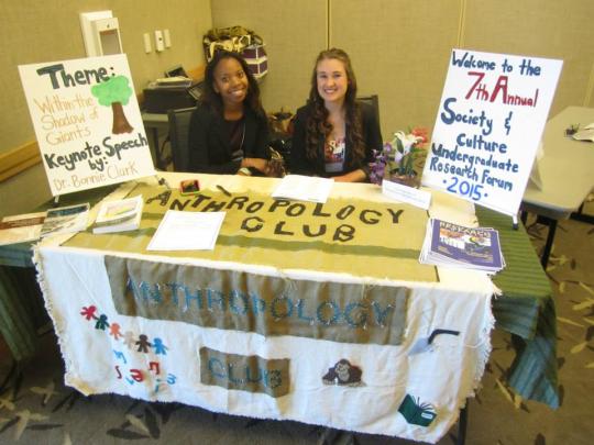 Anthropology Club students